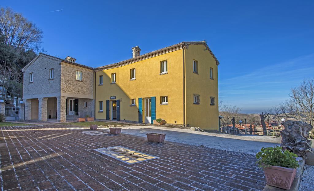 ホテル Il Ristoro Del Viandante Offagna エクステリア 写真