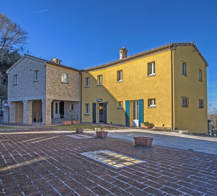 ホテル Il Ristoro Del Viandante Offagna エクステリア 写真