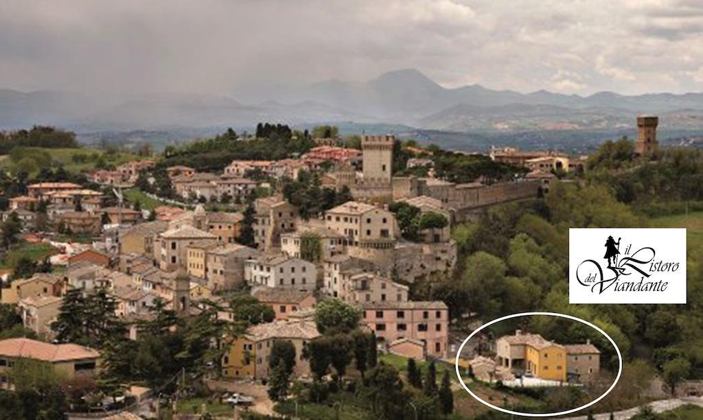 ホテル Il Ristoro Del Viandante Offagna エクステリア 写真