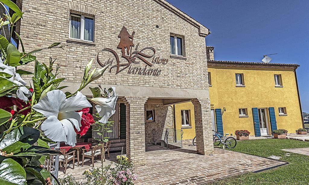 ホテル Il Ristoro Del Viandante Offagna エクステリア 写真